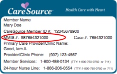 Where is located the group number on caresource insurance card carefirst of maryland medigap insurance